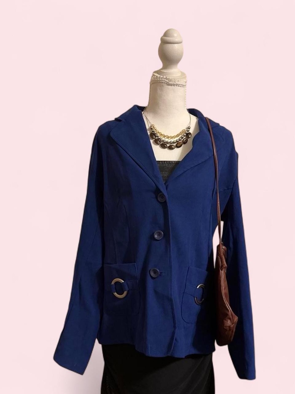 Vintage Blue Chic Blazer